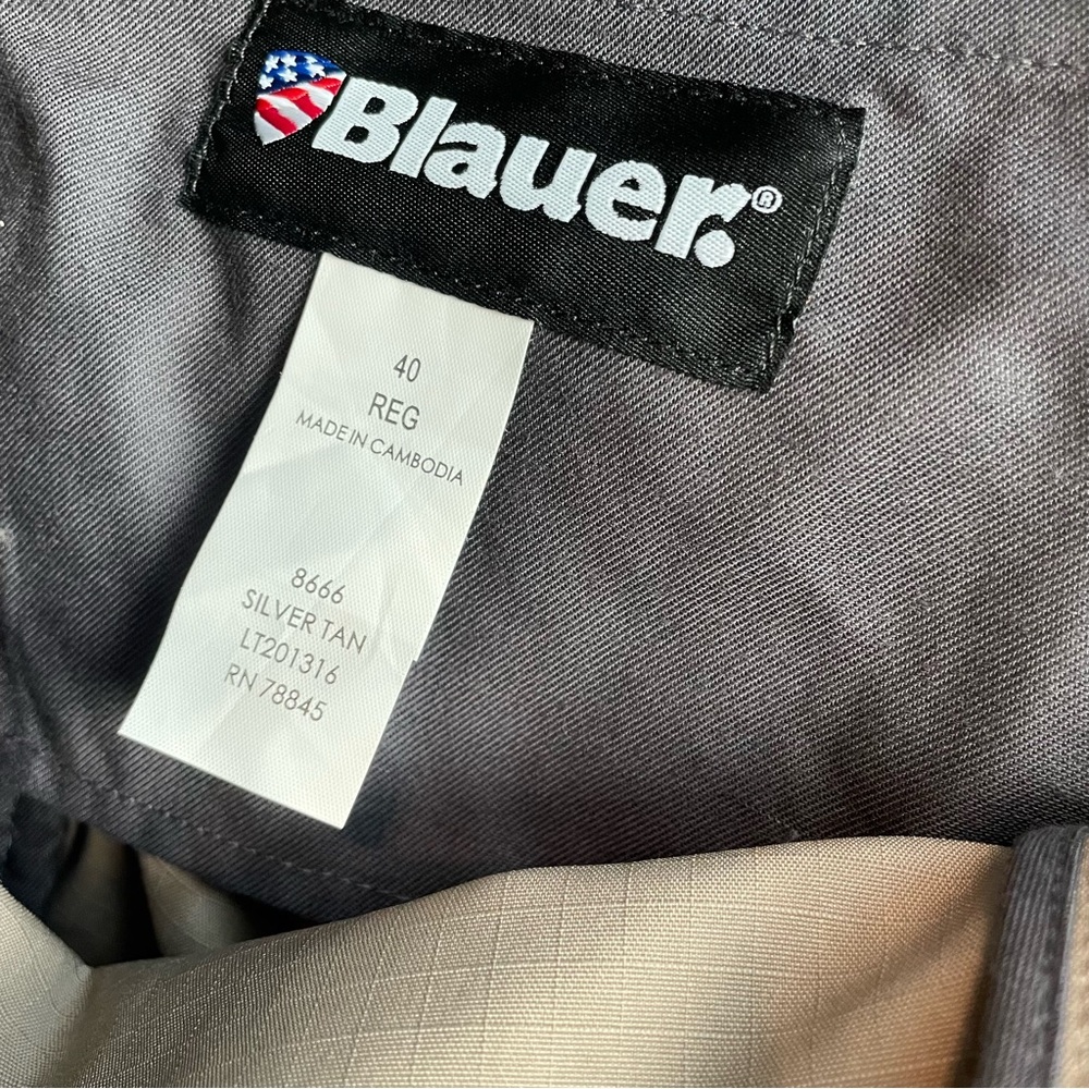 Blauer FlexRS Covert Tactical Pants Size 40 Style 8666 Silver Tan - Picture 7 of 8
